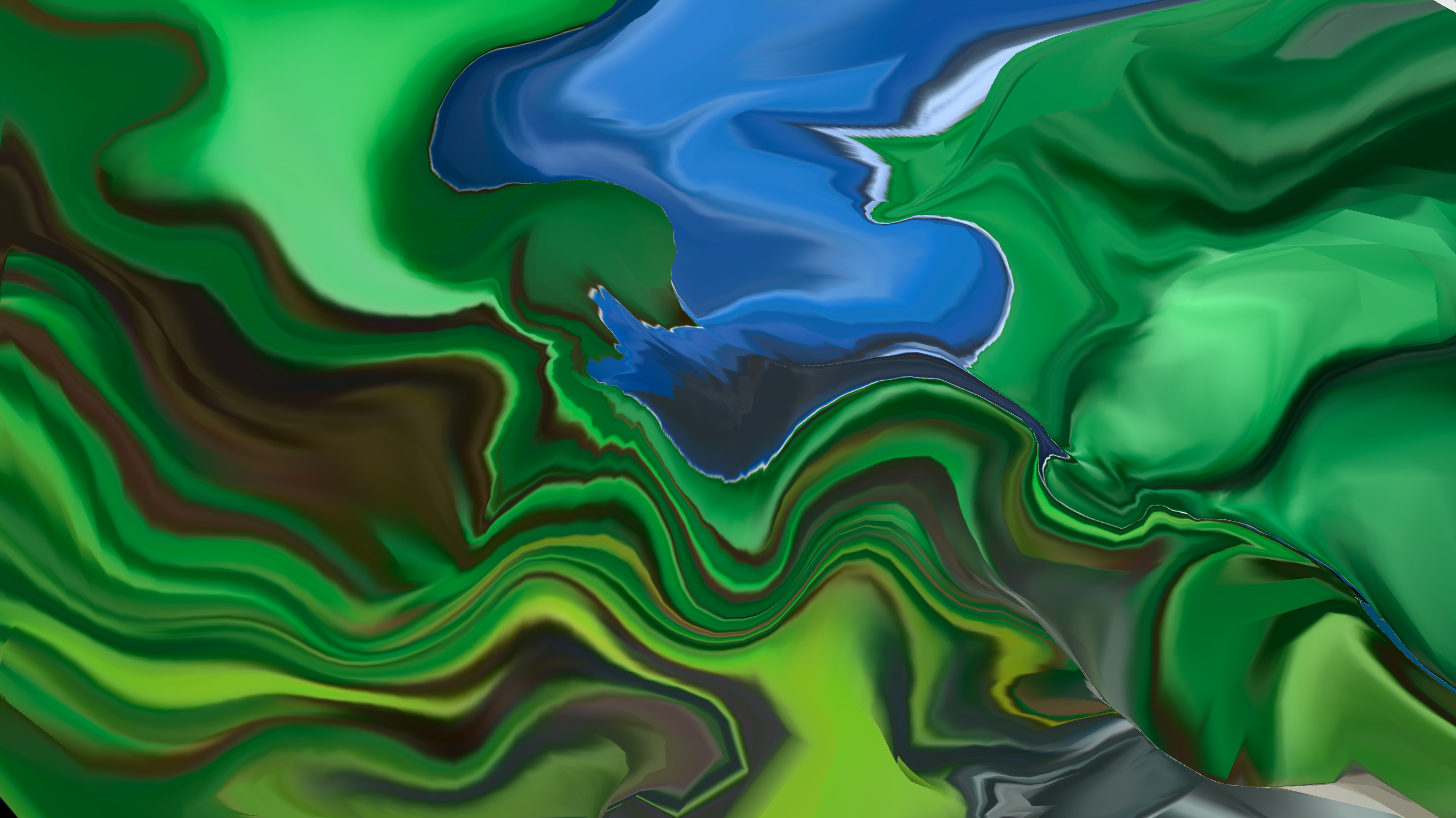 Currents of chlorophyll 